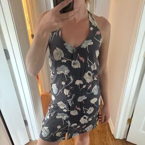 Floral Halter Dress
